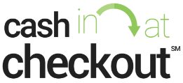 Cash in at Checkout logo