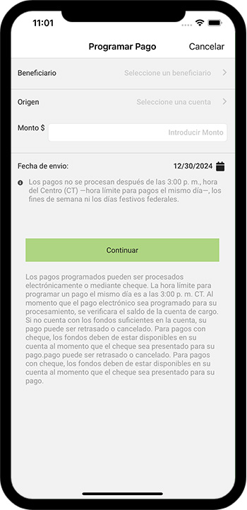 Pay Your Bills Spanish